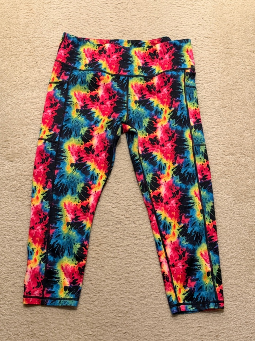 Constantly Varied Gear Tie-Dye Capri Leggings